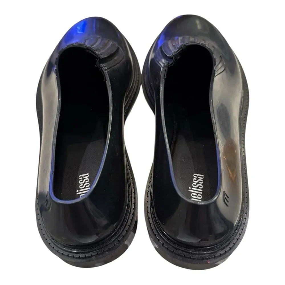Melissa Preppy Black Slip-On Scented Slip-on Loafers 9